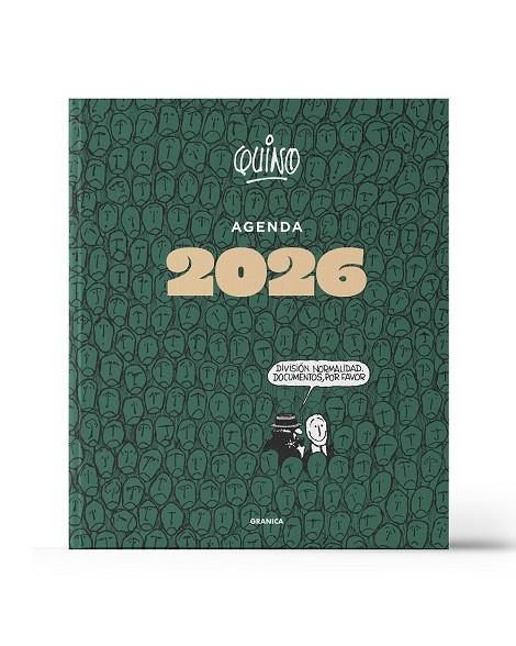 AGENDA 2026 QUINO ENCUADERNADA VERDE | 9786316693075 | QUINO