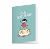 TARJETA A5. LYONA. FELIZ CUMPLEAÐOS | 8432715096443
