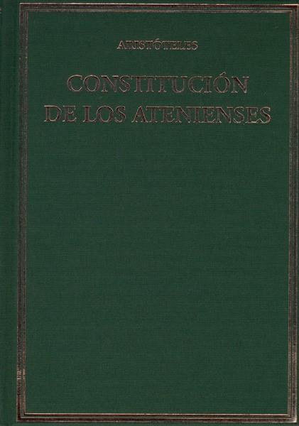 CONSTITUCIÓN DE LOS ATENIENSES | 9788400096465 | ARISTÓTELES