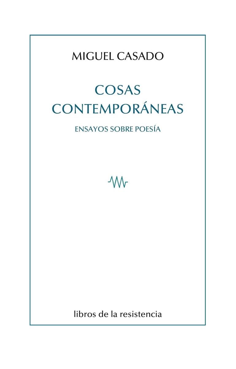 COSAS CONTEMPORANEAS | 9788419943309 | CASADO, MIGUEL