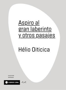 ASPIRO AL GRAN LABERINTO Y OTROS PASAJES | 9789874633576 | OITICICA, HELIO