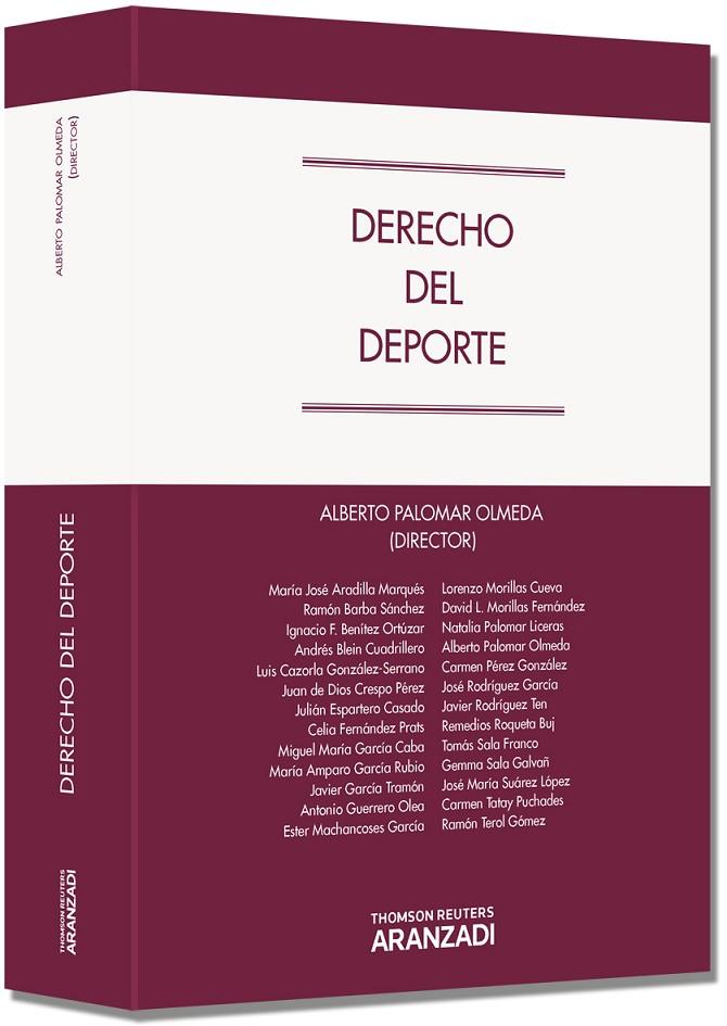 DERECHO DEL DEPORTE | 9788490142264 | PALOMAR OLMEDA, ALBERTO