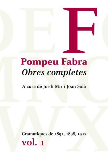 OBRES COMPLETES DE POMPEU FABRA, 1 | 9788484377962 | FABRA, POMPEU