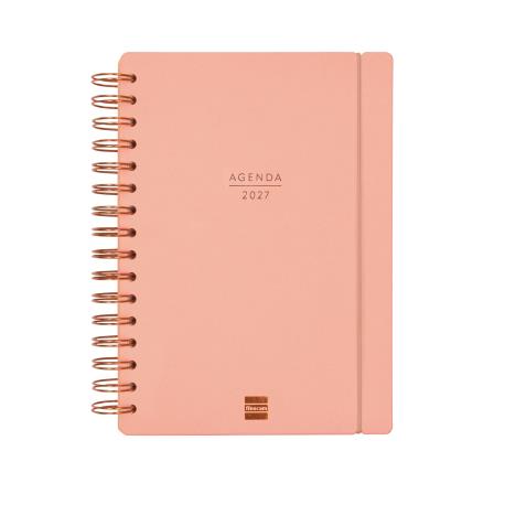 AGENDA ESPIRAL DOBLE 16 MESOS HAIKU E10 SVH 26-27 CORAL | 8422952415183