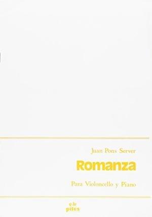 ROMANZA PARA VIOLONCHELO Y PIANO | 9788486106317 | PONS, JUAN