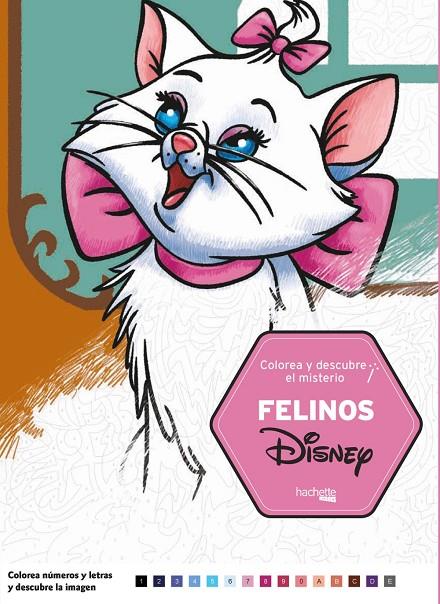 COLOREA Y DESCUBRE EL MISTERIO. FELINOS DISNEY | 9788417586041 | VARIOS AUTORES