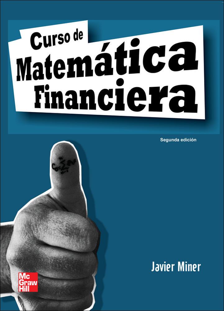 CURSO DE MATEMATICA FINANCIERA (2 ED) | 9788448161002 | MINER, JAVIER