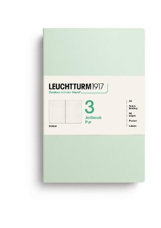 JOTTBOOK PUR A5 PUNTETS PACK 3 MINT GREEN | 4070292006277