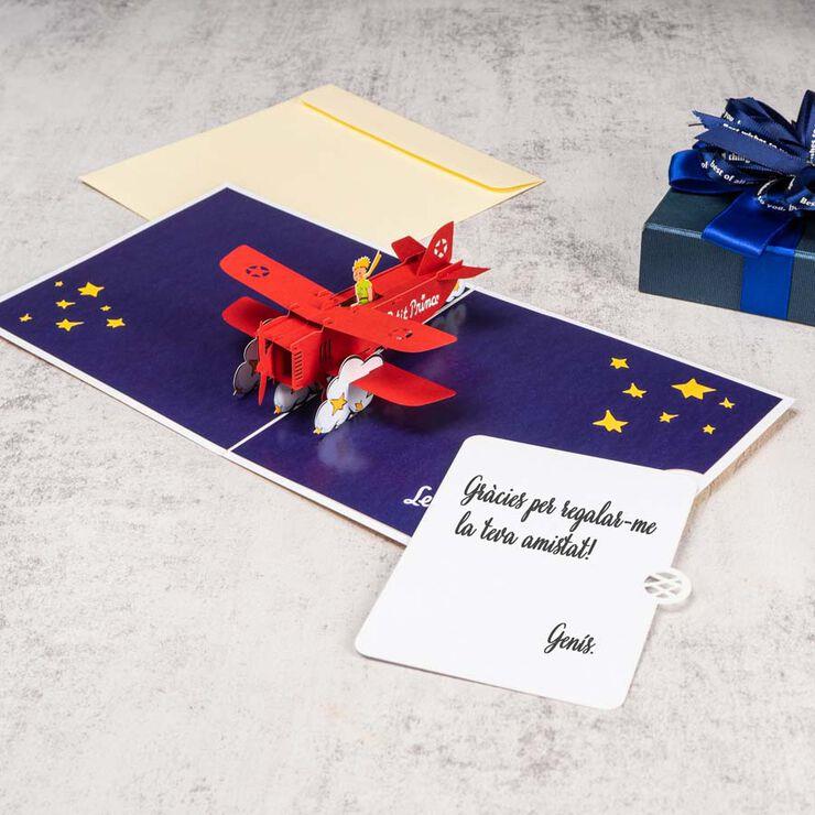 POSTAL LE PETIT PRINCE ET SON AVION | 8436561581412