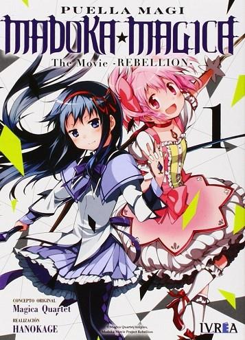 MADOKA MAGICA: THE MOVIE REBELLION 01 | 9788416243419 | MAGICA QUARTET & HANOKAGE