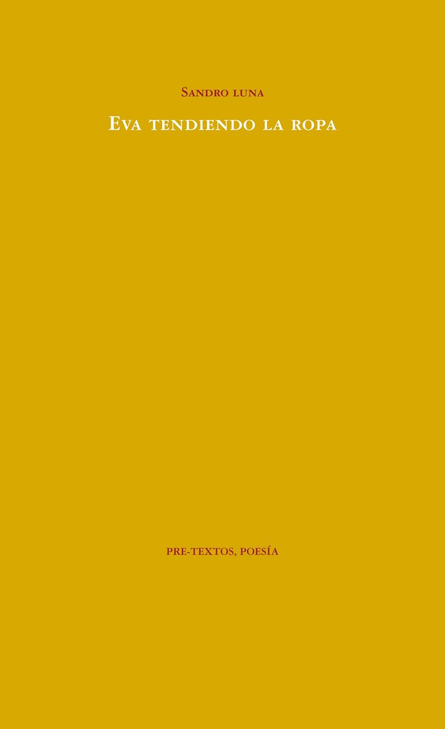 EVA TENDIENDO LA ROPA | 9788415894896 | LUNA IBARRA, SANDRO