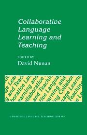 COLLABORATIVE LANGUAGE LEARNING AND TEACHING | 9780521416870 | NUNAN, DAVID
