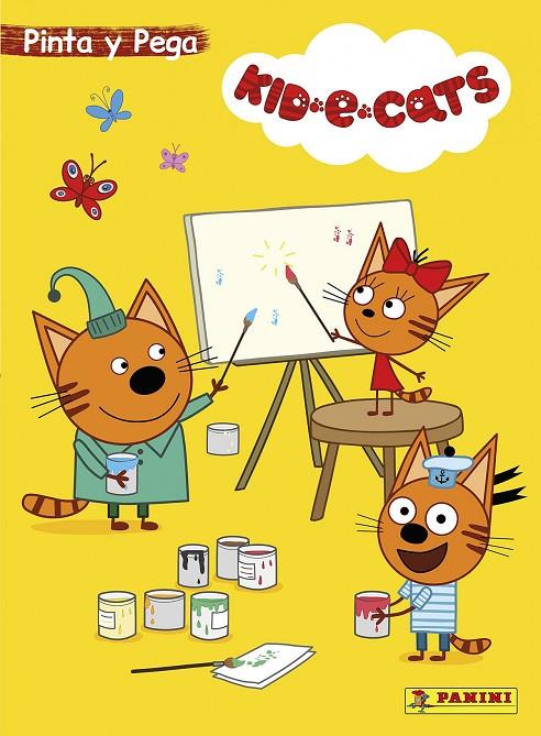 PINTA Y PEGA KID*E*CATS | 9788427872318