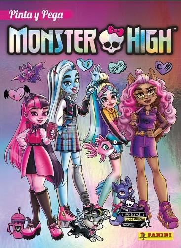 PINTA Y PEGA MONSTER HIGH | 9788427873124