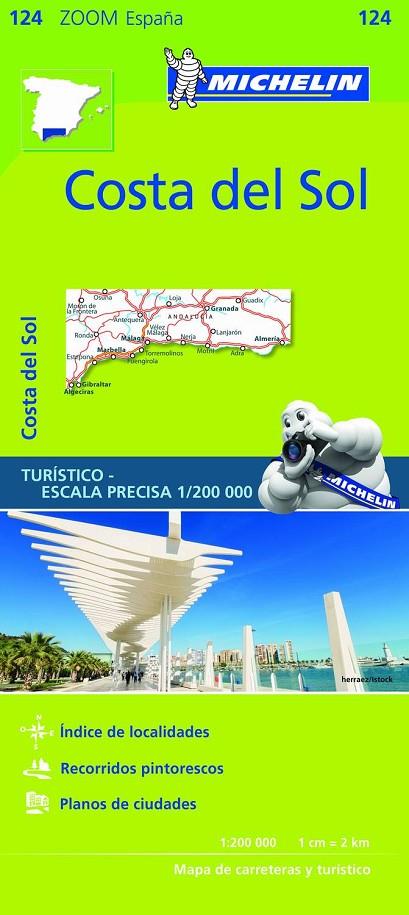 COSTA DEL SOL : MAPA 124 | 9782067217928 | VARIOS AUTORES