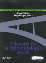 FILOSOFÍA DE LA EPIDEMIOLOGÍA SOCIAL | 9788400101480