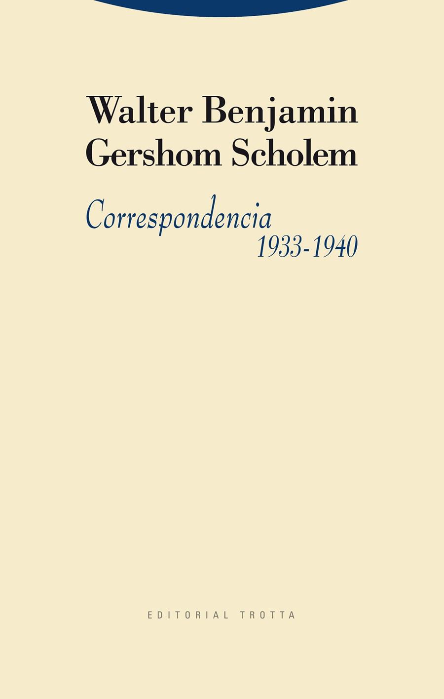 CORRESPONDENCIA 1933-1940 (WALTER / GERSHOM) | 9788498792126 | WALTER / GERSHOM