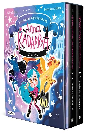 ANNA KADABRA. AVENTURAS LEGENDARIAS 1 Y 2 (ESTUCHE) | 9788408295518 | MAÑAS, PEDRO/SIERRA LISTÓN, DAVID