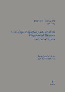 CRONOLOGÍA BIOGRÁFICA Y LISTA DE OBRAS / BIOGRAPHICAL TIMELINE AND LIST OF WORKS | 9788494918834 | MARÍN LÓPEZ, JAVIER / DAVIES, DREW EDWARD