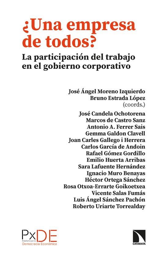 ¿UNA EMPRESA DE TODOS? | 9788413524344 | ESTRADA LOPEZ, BRUNO / MORENO IZQUIERDO, JOSÉ ÁNGEL