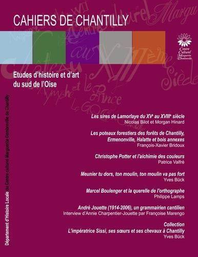CAHIERS DE CHANTILLY Nº12, LES | 9782322191055 | CENTRE CULTUREL DE CHANTILLY, DEPARTEMENT D'HISTOI