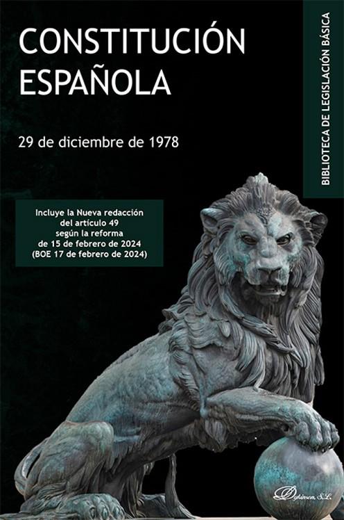 CONSTITUCION ESPAÑOLA 29 DE DICIEMBRE DE 1978 | 9788410701113 | DYKINSON