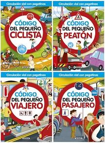 CIRCULACIÓN VIAL CON PEGATINAS (4 TÍTULOS) | 9788467747010 | SUSAETA, EQUIPO