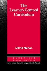 LEARNER-CENTRED CURRICULUM, THE | 9780521358439 | NUNAN, DAVID