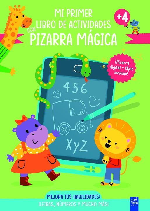 MI PRIMER LIBRO DE ACTIVIDADES CON PIZARRA MÁGICA. VERDE | 9788408313564 | YOYO