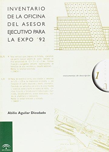 INVENTARIO DE LA OFICINA DEL ASESOR EJECUTIVO PARA LA EXPO'92 | 9788482660820