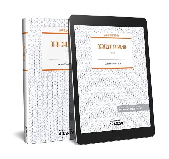 DERECHO ROMANO (PAPEL E-BOOK) | 9788413094694 | FERNANDEZ BUJAN FERNANDEZ, ANTONIO