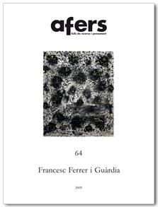 FRANCESC FERRER O GUARDIA | 9788492542185 | AFERS