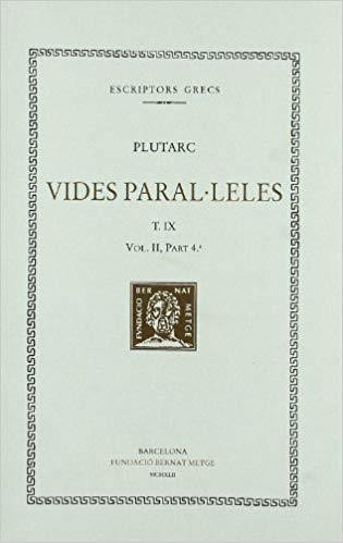 VIDES PARAL·LELES IX | 9788472259430 | PLUTARC