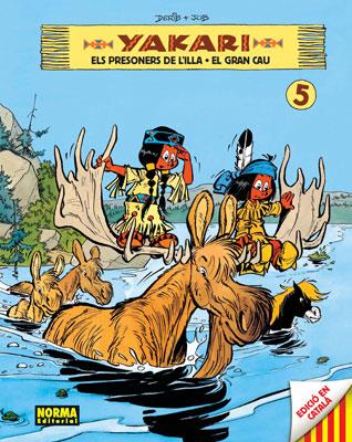 YAKARI 05 : ELS PRESONERS DE L'ILLA  / EL GRAN CAU | 9788467903430 | JOB / DERIB