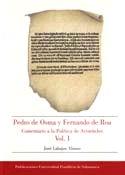 PEDRO DE OSMA Y FERNANDO DE ROA. COMENTARIO A LA POLÍTICA DE ARISTÓTELES VOL. I | 9788472997424 | LABAJOS ALONSO, JOSÉ