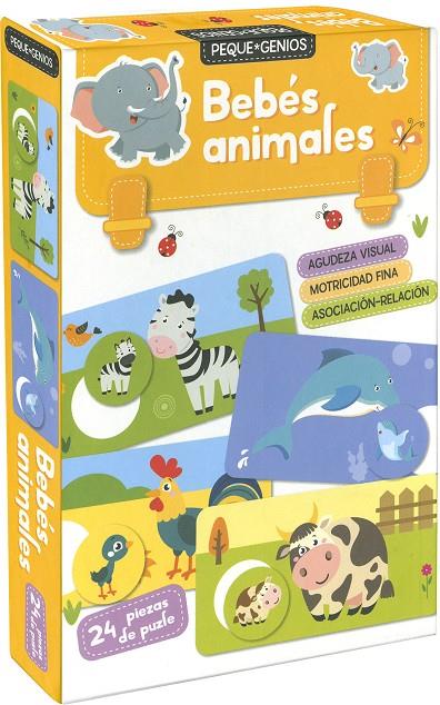 PEQUE-GENIOS. BEBÉS ANIMALES | 9788467795523