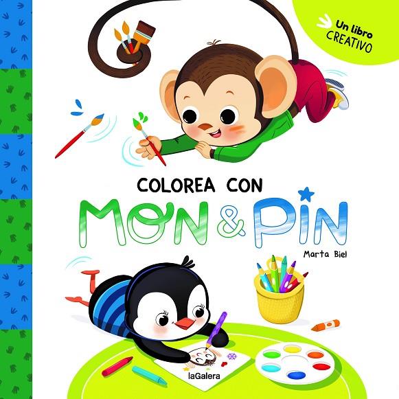 MON & PIN. ACTIVIDADES 1. COLOREA CON MON & PIN | 9788424674816