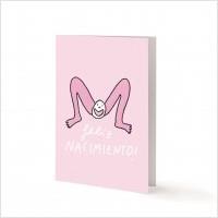 TARJETA TANTANFAN : FELIZ NACIMIENTO - MONSTRUO ESPAGUETI | 8432715107507