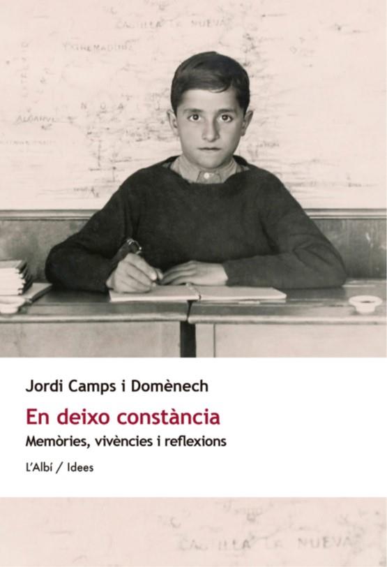 EN DEIXO CONSTÀNCIA | 9788412986280 | CAMPS I DOMÈNECH, JORDI