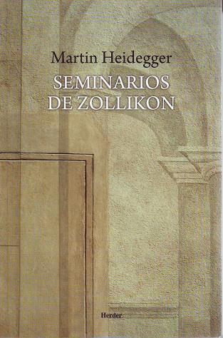 SEMINARIOS DE ZOLLIKON | 9788425432613 | HEIDEGGER, MARTIN