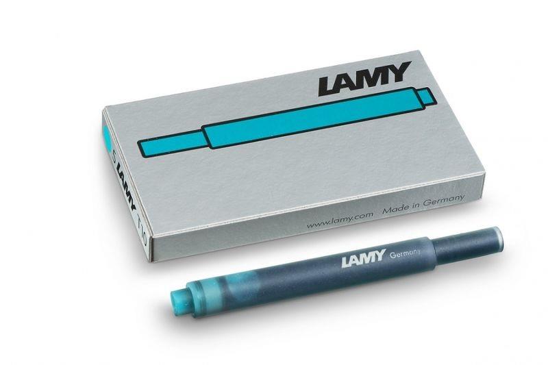 CARTUTXOS DE TINTA PER PLOMA LAMY BLAU CLAR | 4014519027416