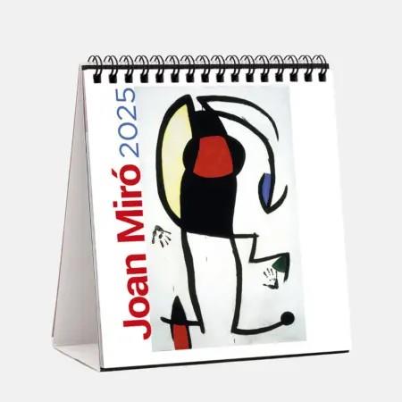 CALENDARI 2025 SOBRETAULA (14X15 CM) MIRÓ - PALMA | 8424455250759