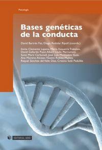 BASES GENETICAS DE LA CONDUCTA | 9788497889674