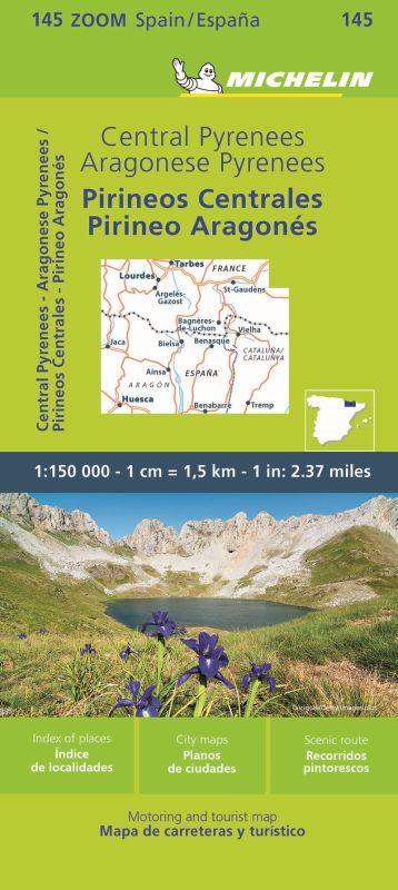 PIRINEOS CENTRALES / PIRINEO ARAGON : MAPA 145 | 9782067258884