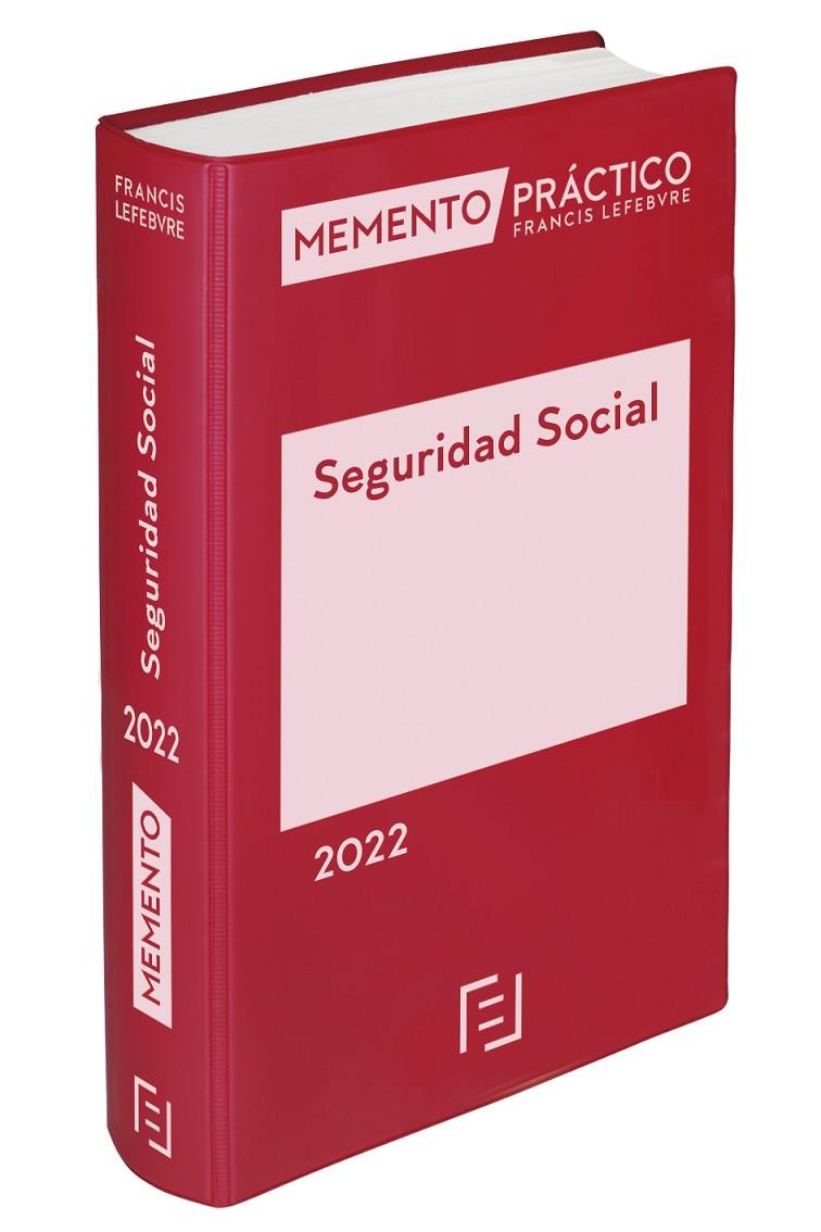 MEMENTO SEGURIDAD SOCIAL 2022 | 9788418899485 | LEFEBVRE-EL DERECHO