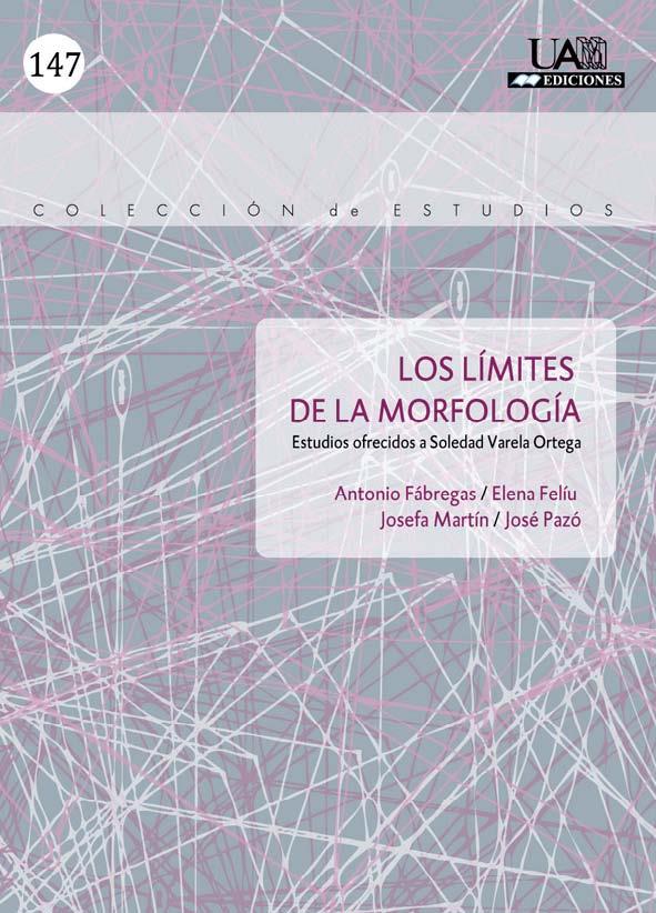 LÍMITES DE LA MORFOLOGÍA, LOS | 9788483443149 | VARIOS AUTORES