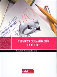 TÉCNICAS DE EVALUACION EN EL EEES | 9788483712290 | PORTO CURRÁS, MÓNICA