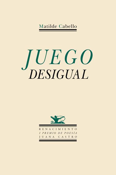 JUEGO DESIGUAL | 9788416246113 | CABELLO, MATILDE