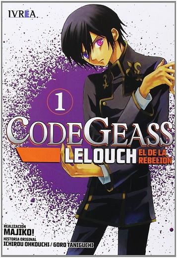 CODE GEASS: LELOUCH, EL DE LA REBELION 01 | 9788415680604 | MAJIKO!