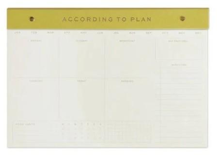 PLANING NOTEPAD MATCHA | 840214812071